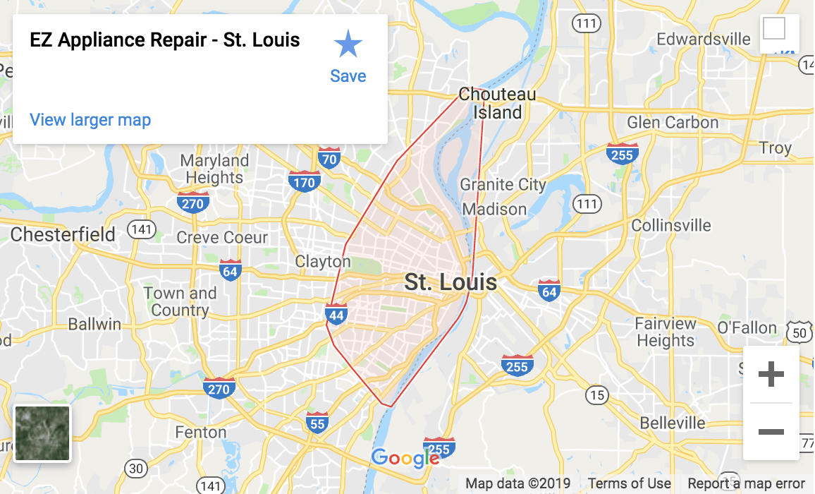 st louis map